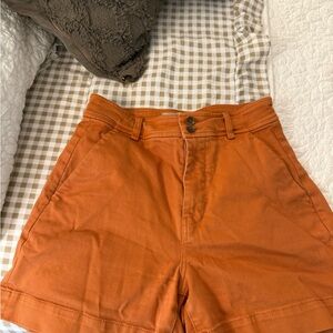 Everlane Women's Burnt Orange Shorts